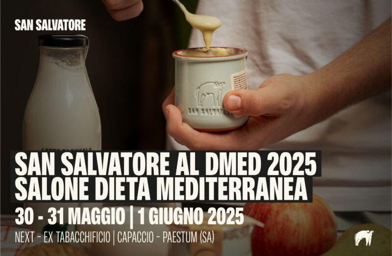 San Salvatore al DMED 2025 – Evento sulla Dieta Mediterranea a Paestum