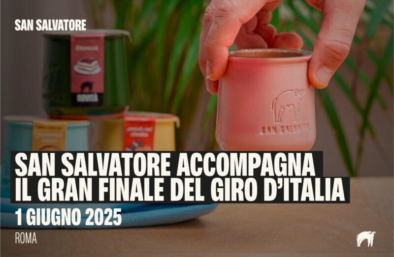 Cremosi di latte di bufala San Salvatore in edizione rosa per il Giro d’Italia 2025